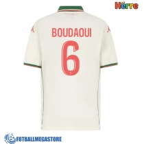 Fotballdrakt Herre OGC Nice Hicham Boudaoui #6 Bortedrakt 2025-26 Kortermet